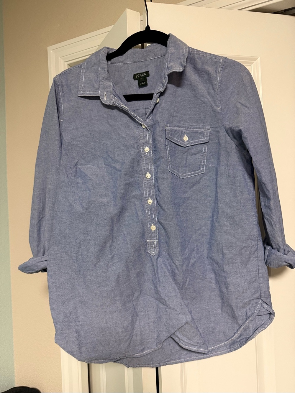 J. Crew Button-Front Shirt